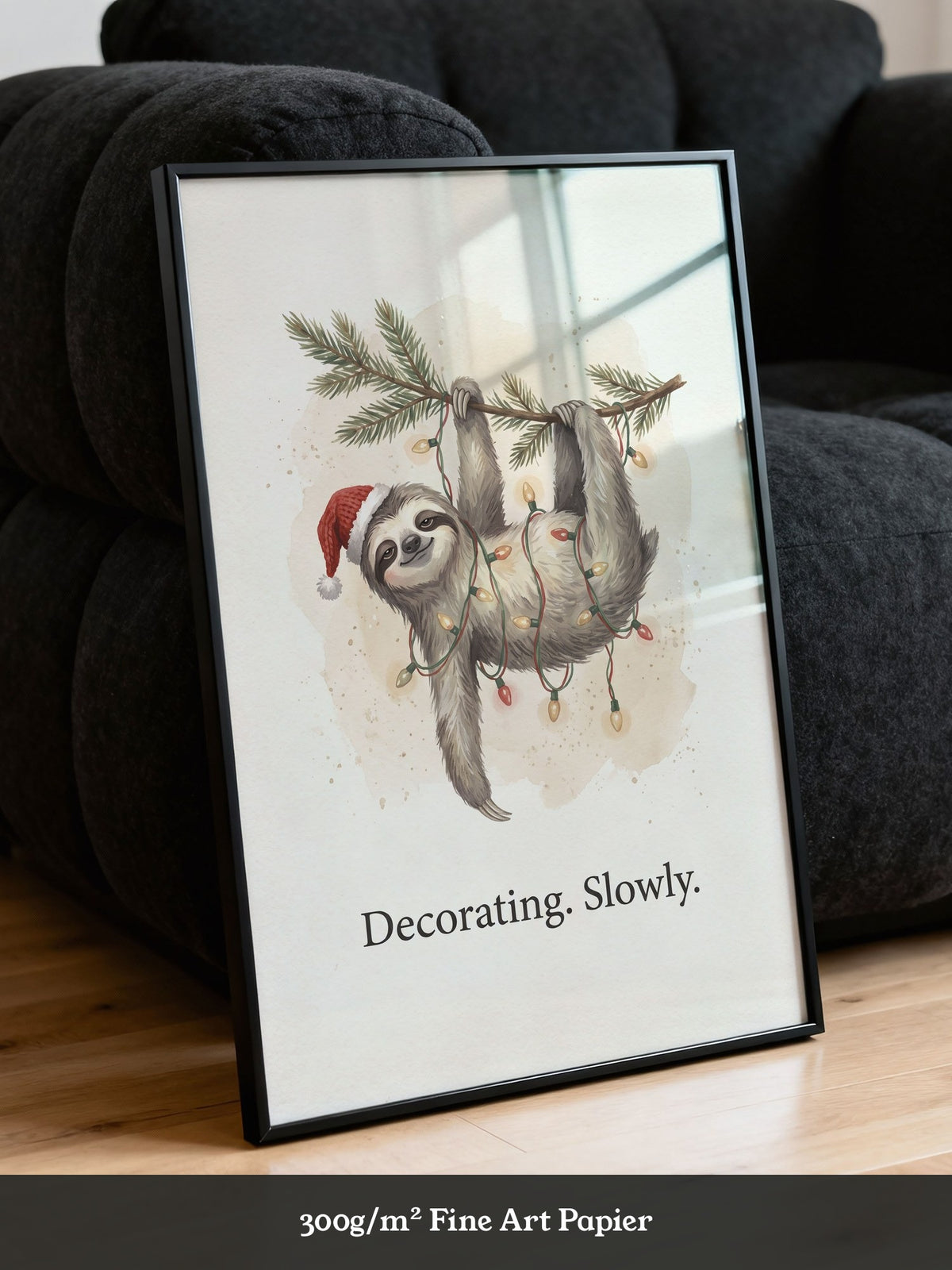 Weihnachtsfaultier Humor