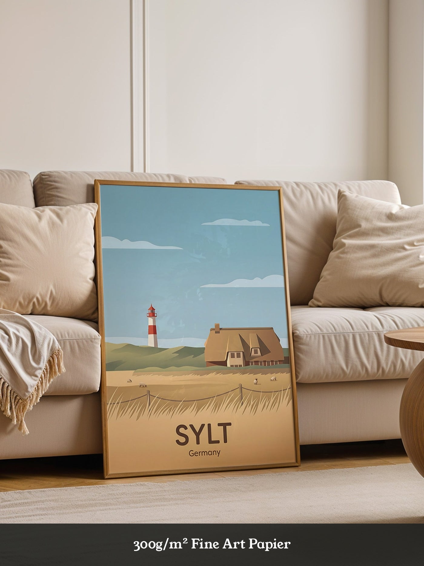 Sylt Leuchtturm Küstenlandschaft