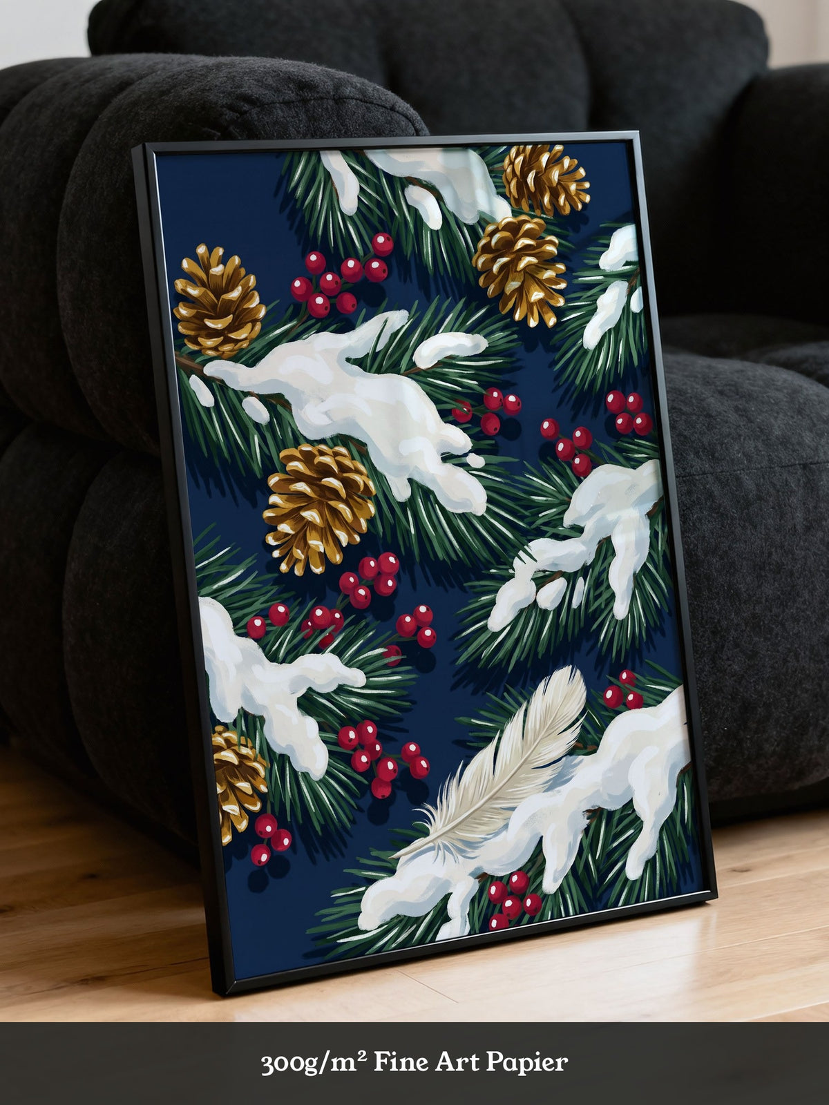 Winterliches Nadelgrün