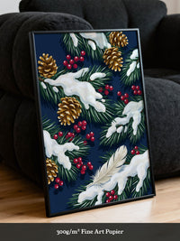 Winterliches Nadelgrün