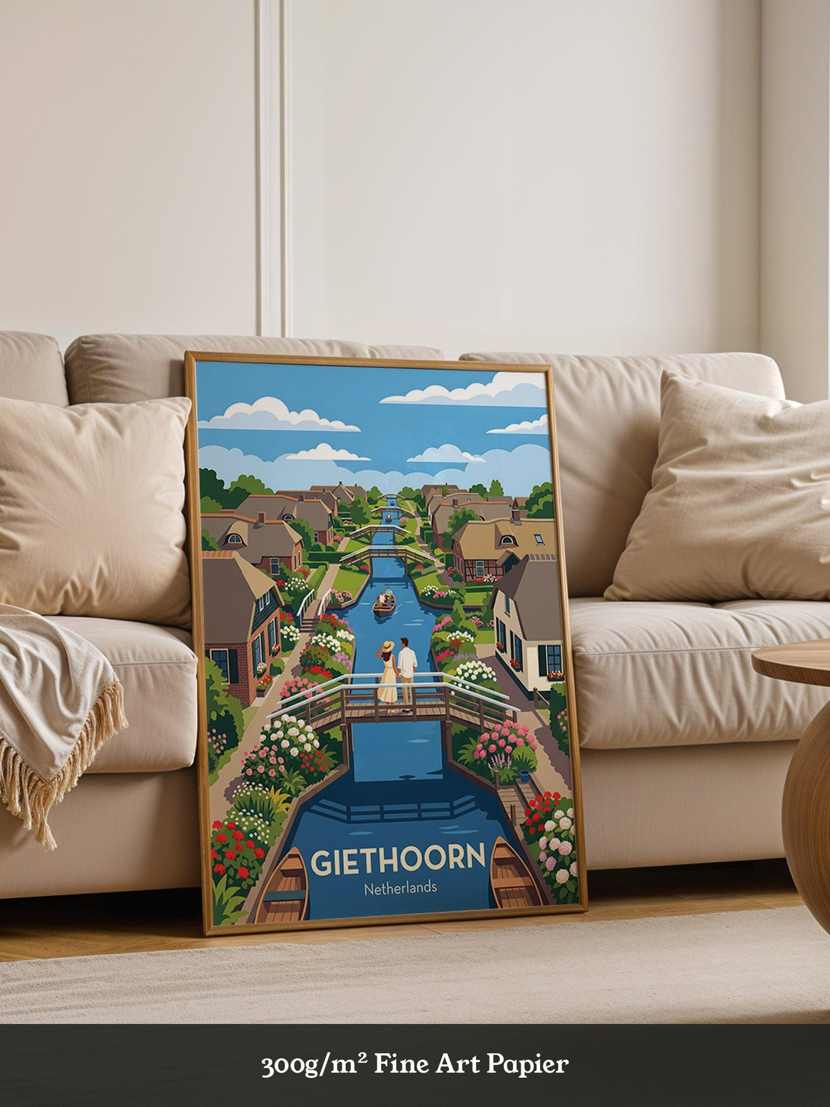 Giethoorn Kanäle Sommeridylle