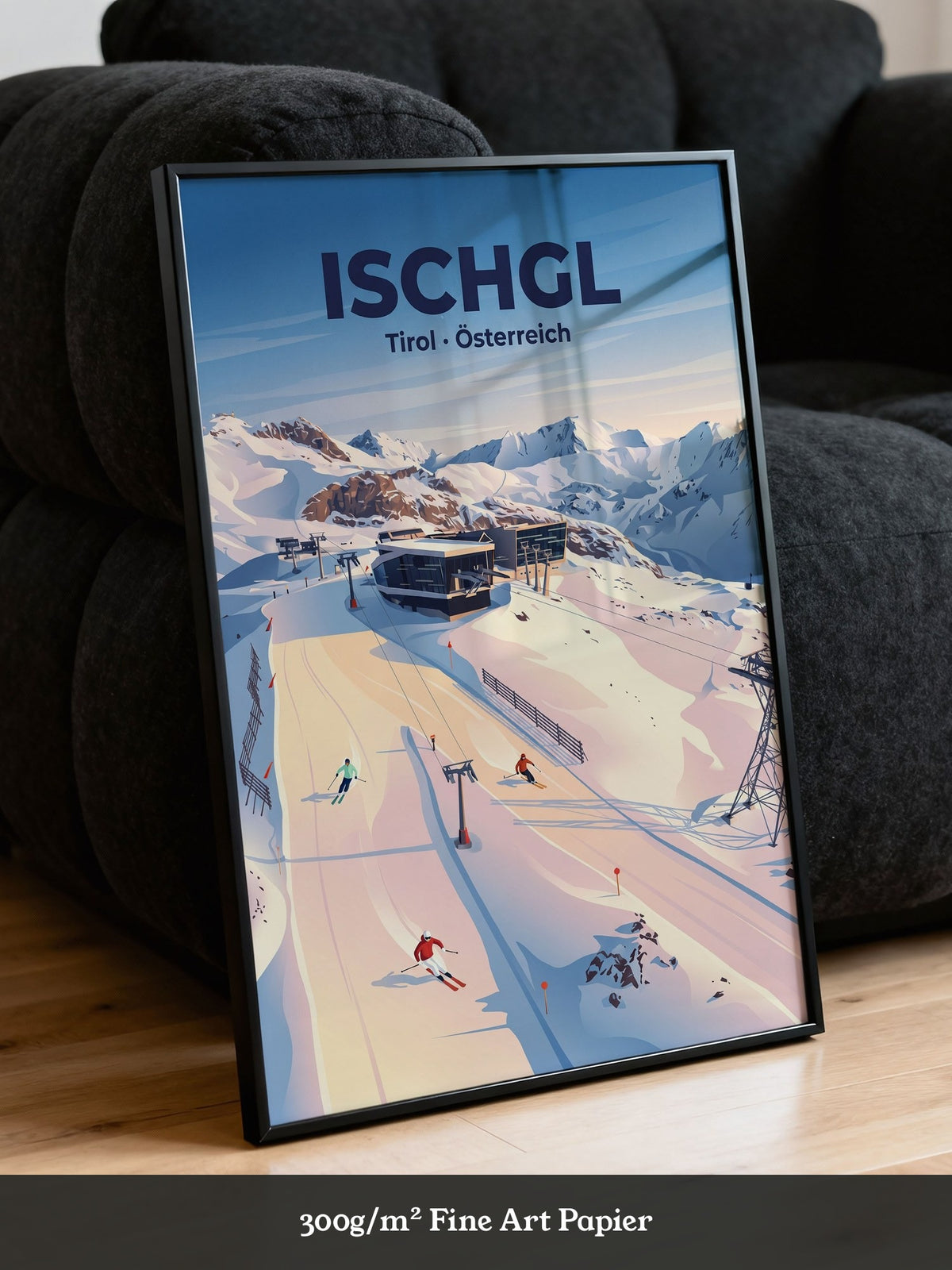 Skigebiet Ischgl Alpen