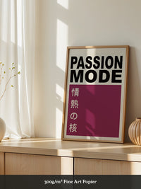 Passion Mode Japanisch Lila