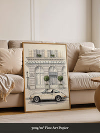 Elfer Cabrio Paris Straße