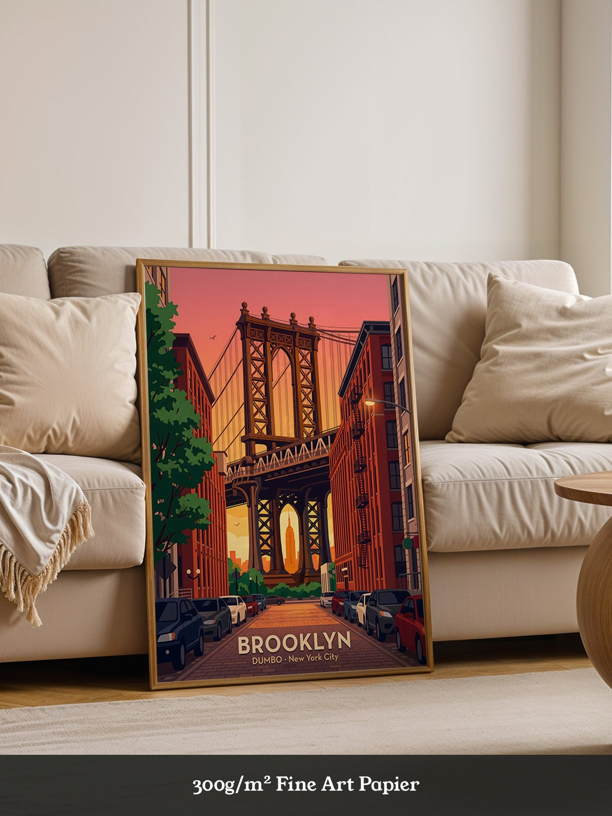 Brooklyn Abenddämmerung Perspektive