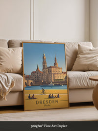 Dresden Altstadt Uferstimmung