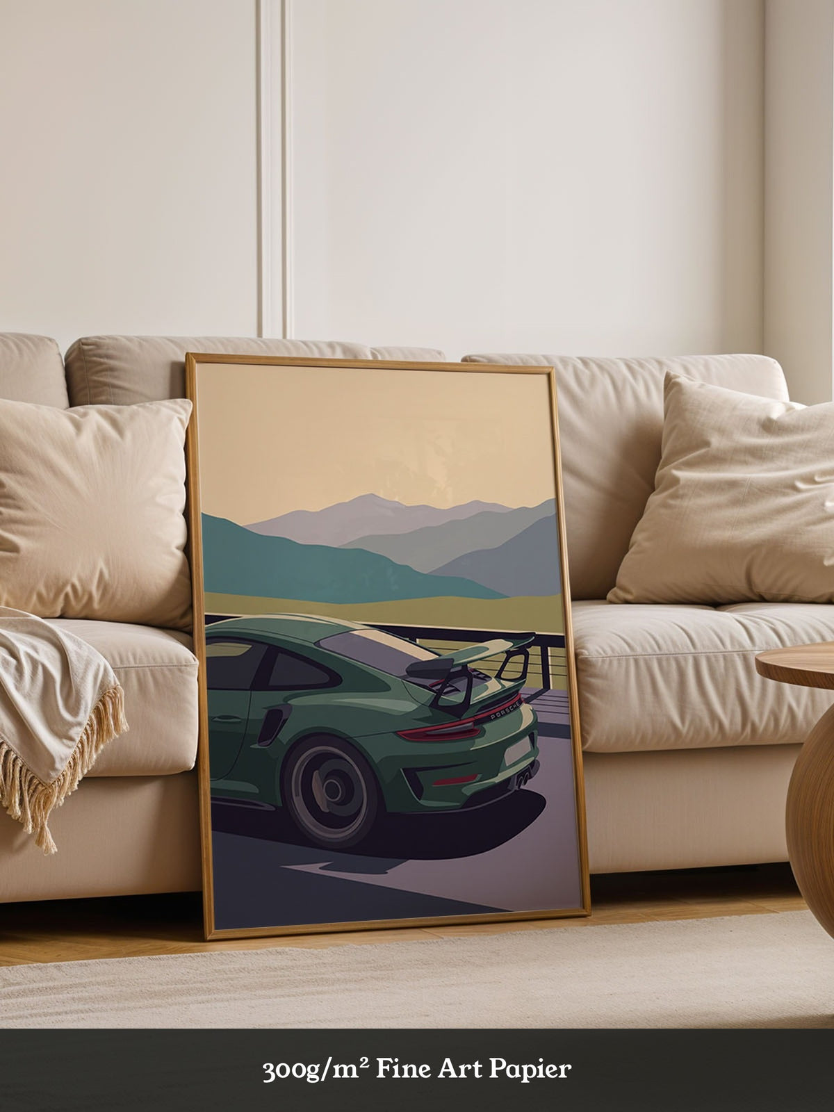 Sportwagen Berglandschaft