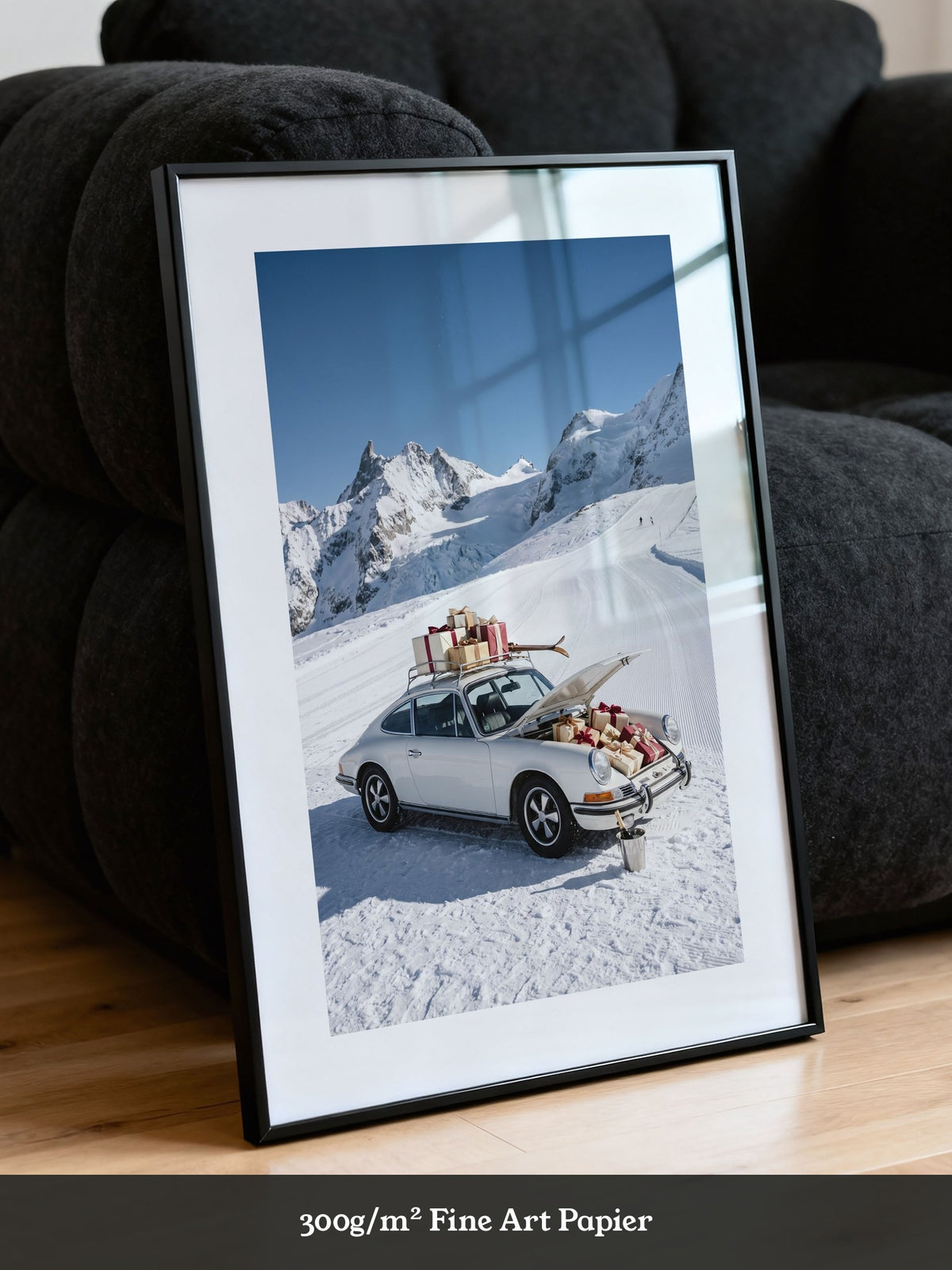 Sportwagen Winterstimmung