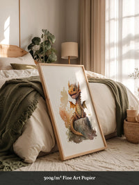 Niedlicher Drache Aquarell