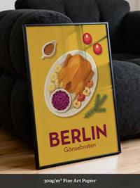 Gänsebraten Festmahl