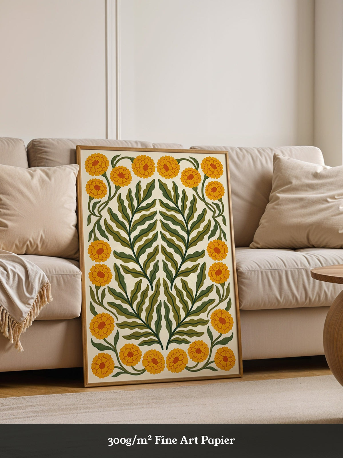 Marigold Blumen Gelb-Ornament