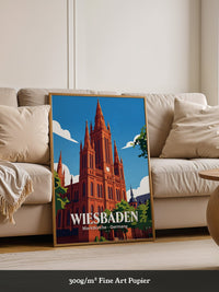 Marktkirche Wiesbaden Rot Gotik