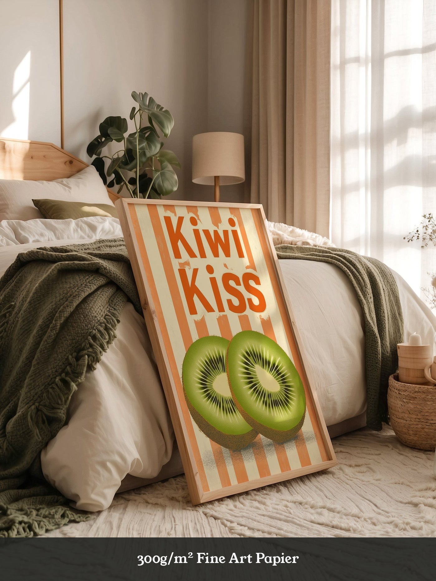 Kiwi Retro Streifen