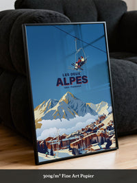 Wintersport Alpen Landschaft