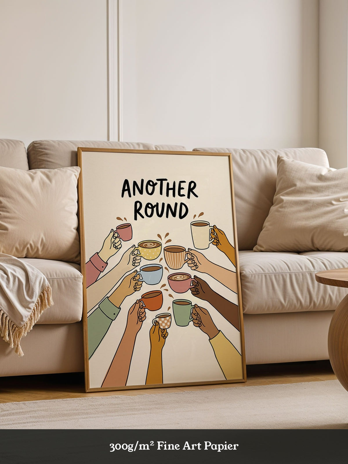 Another Round Kaffee Motiv