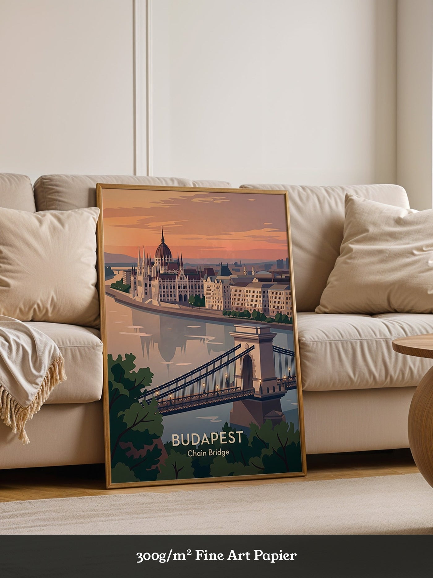Budapest Abendstimmung Architektur