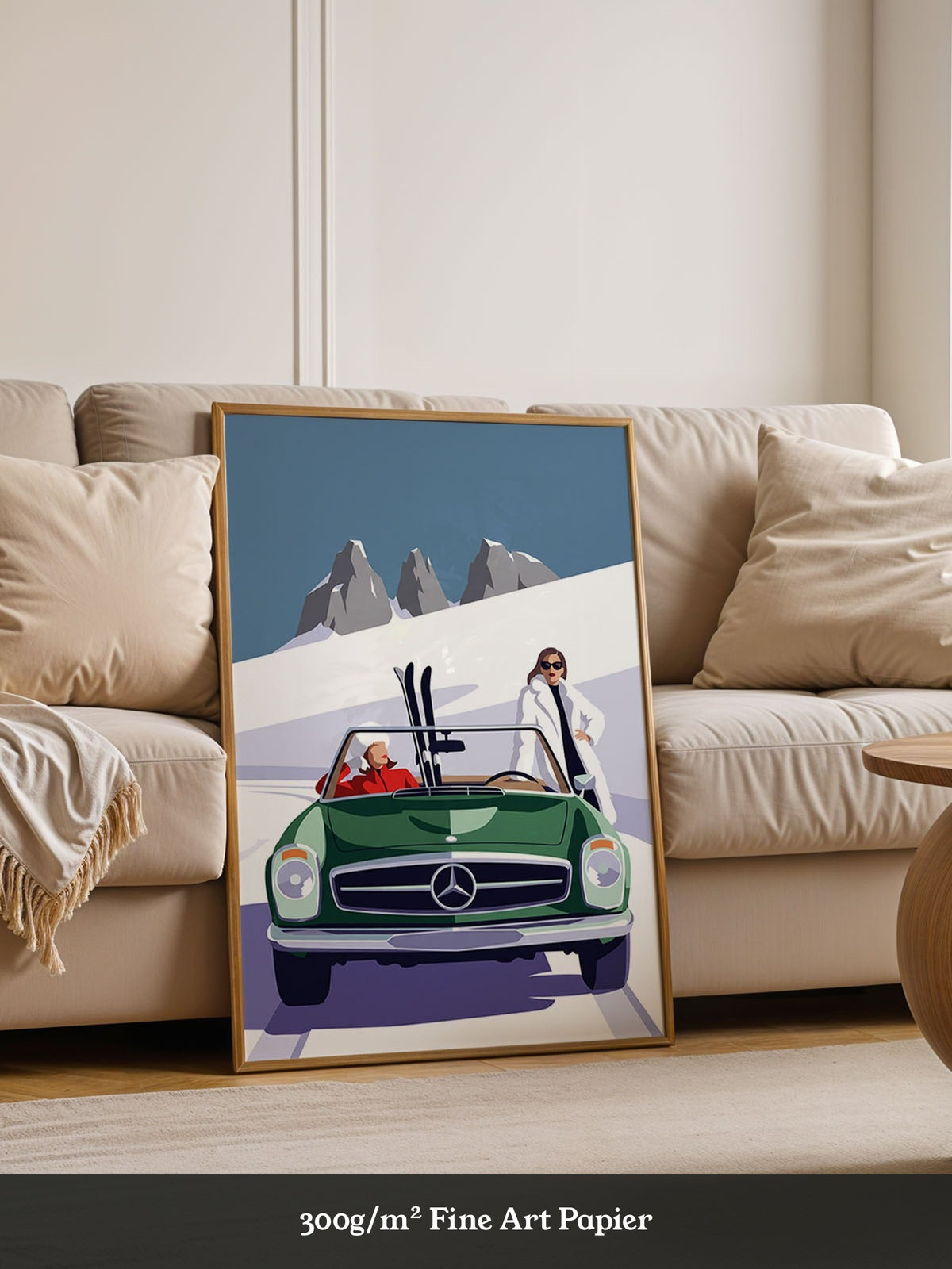 Elfer Cabrio Schneeberge