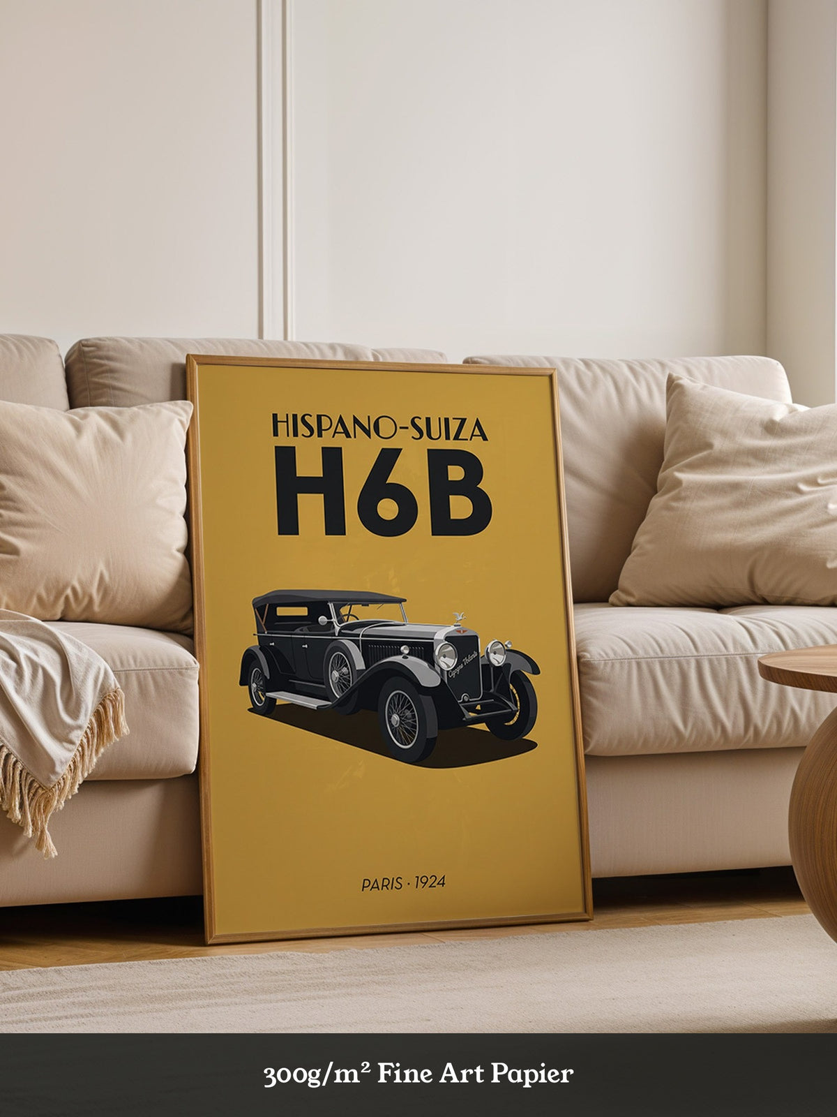 Hispano Suiza Oldtimer Vintage Design