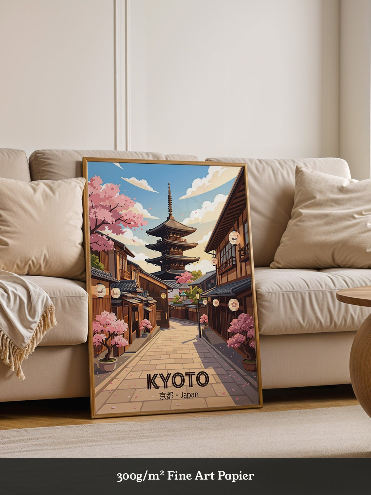 Kyoto Pagode Kirschblütenstraße