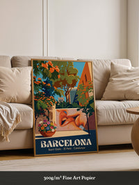 Barcelona Lippenmosaik Farbenpracht
