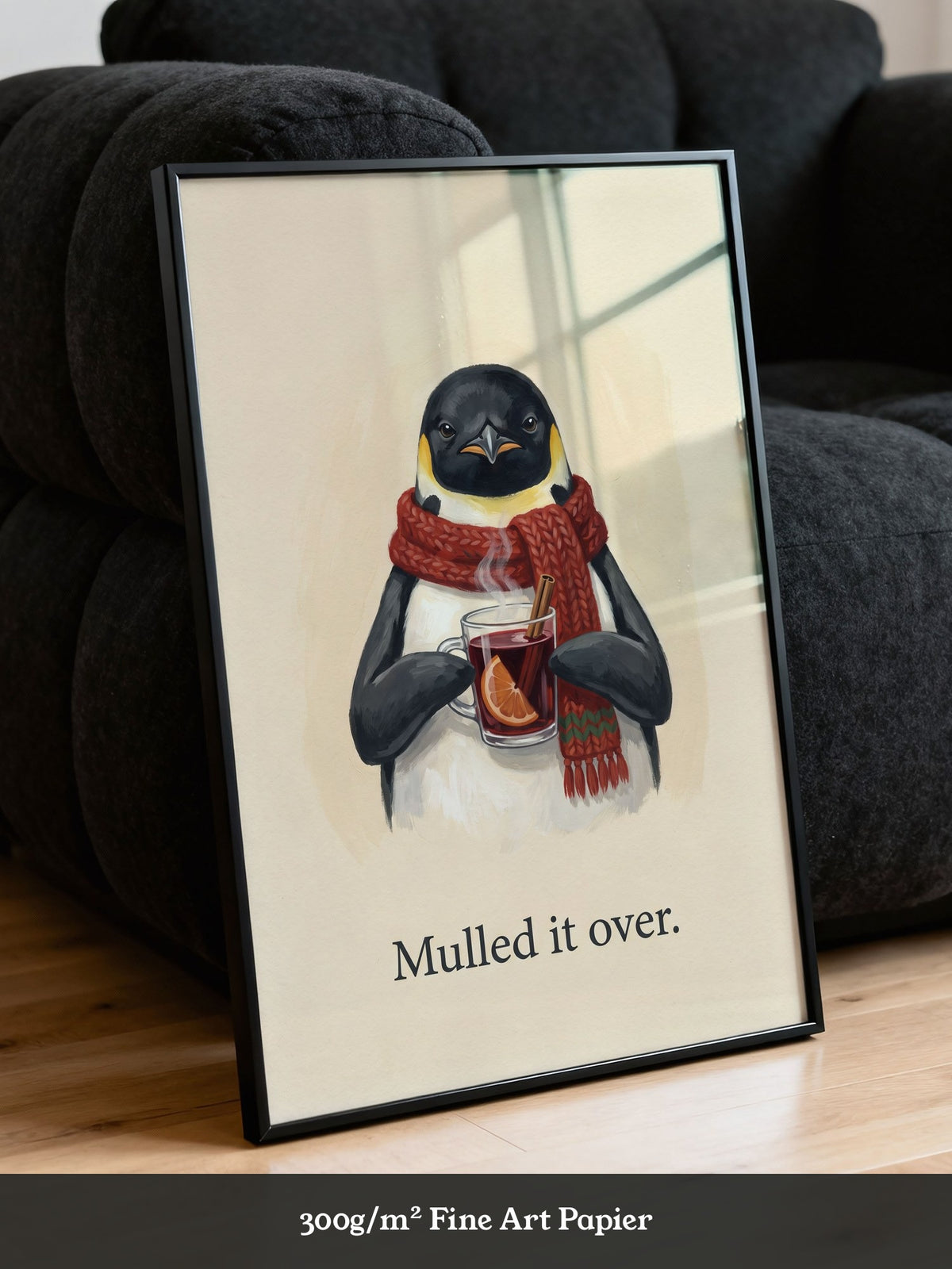 Pinguin Winter Illustration