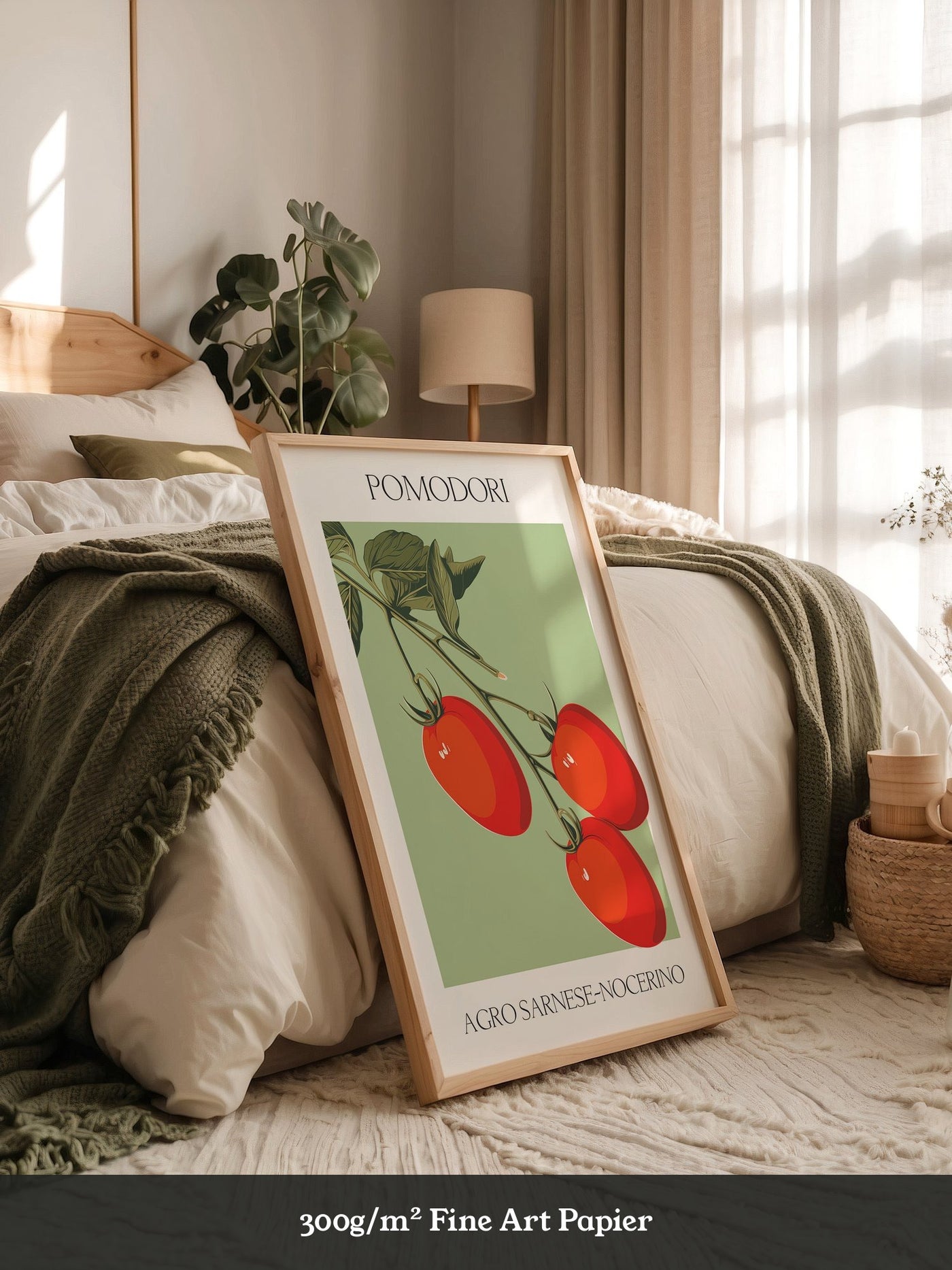 Tomaten Ranke Retro Grafik