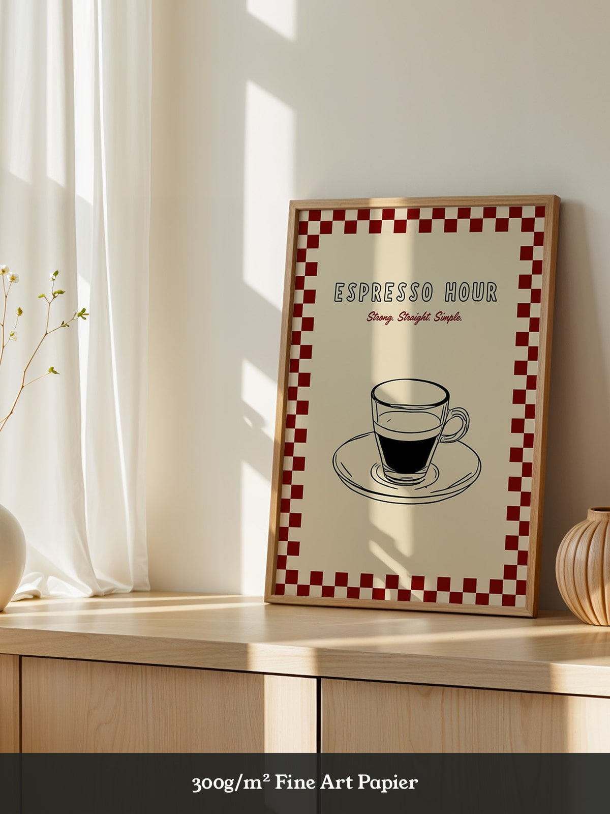 Espresso Tasse Retro Design