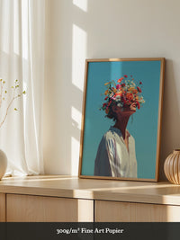 Frau Blumenkrone Himmel