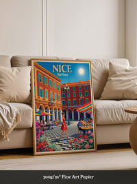Alte Stadt Nice Retro-Charme