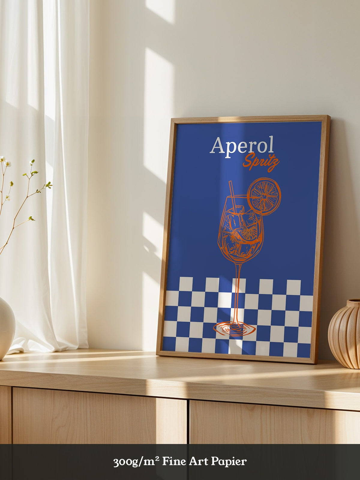 Aperol Spritz Blau Orange