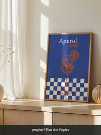 Aperol Spritz Blau Orange