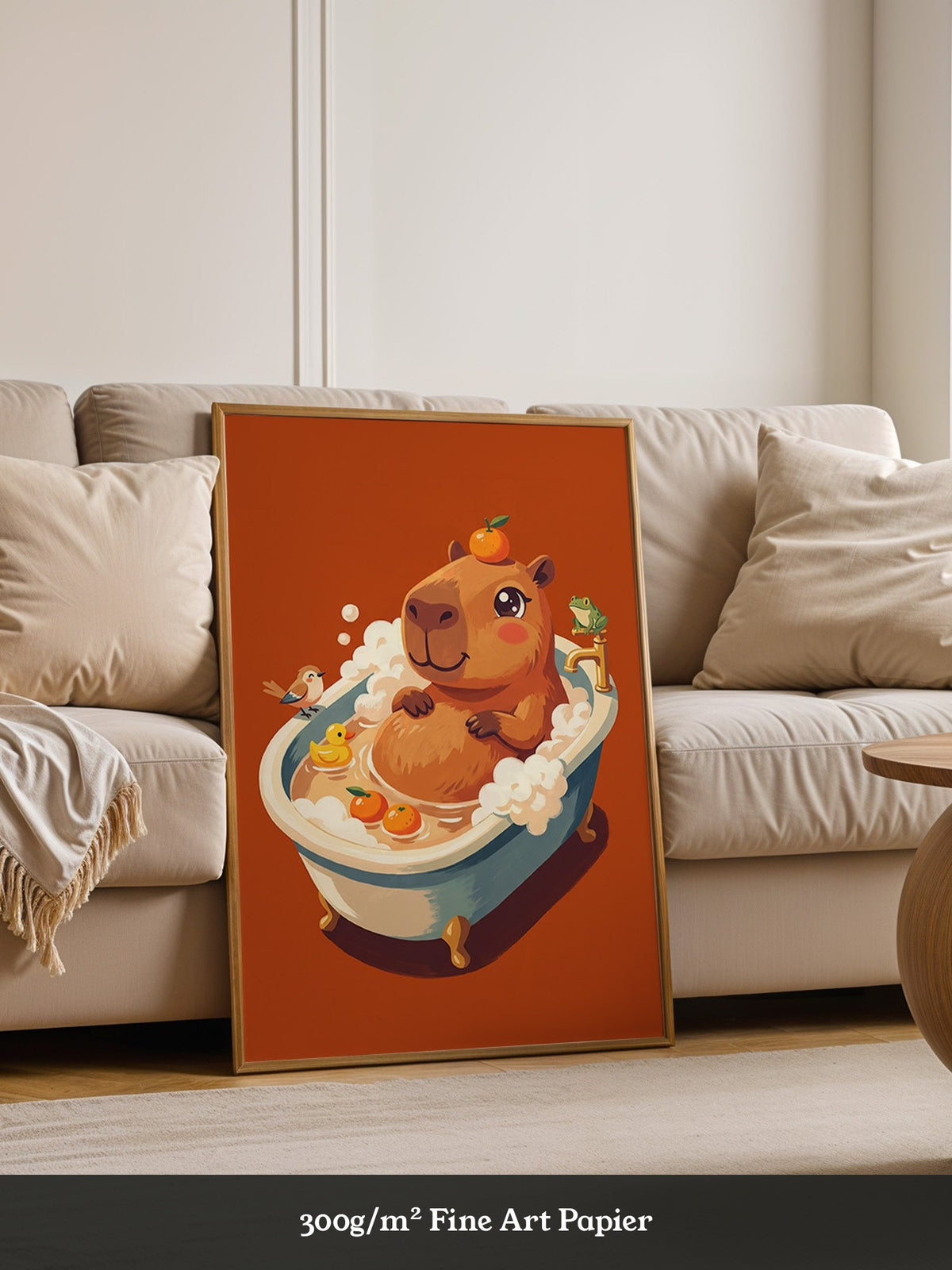 Capybara Badewanne Entspannung