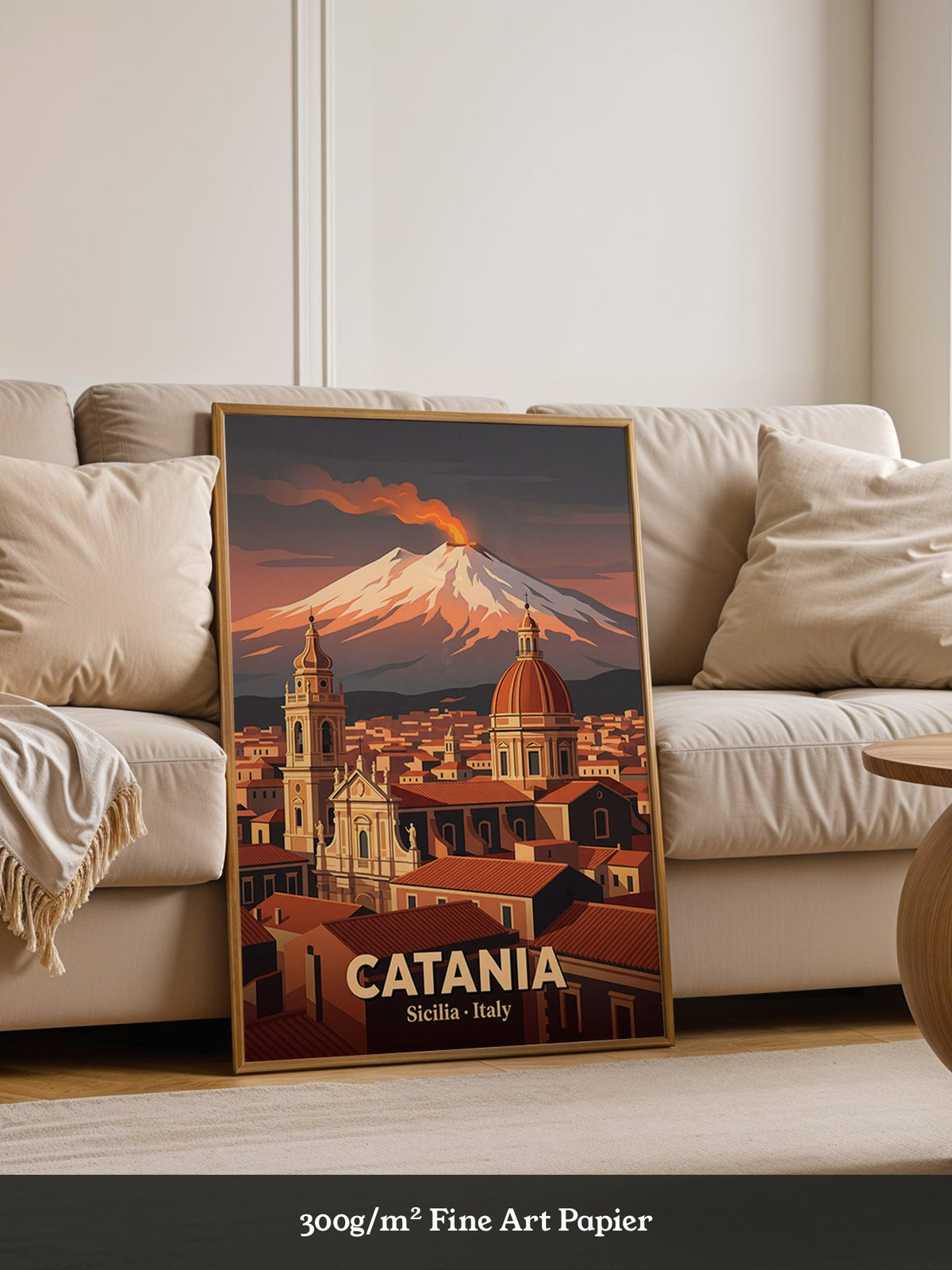 Vulkan Catania Skyline Retro