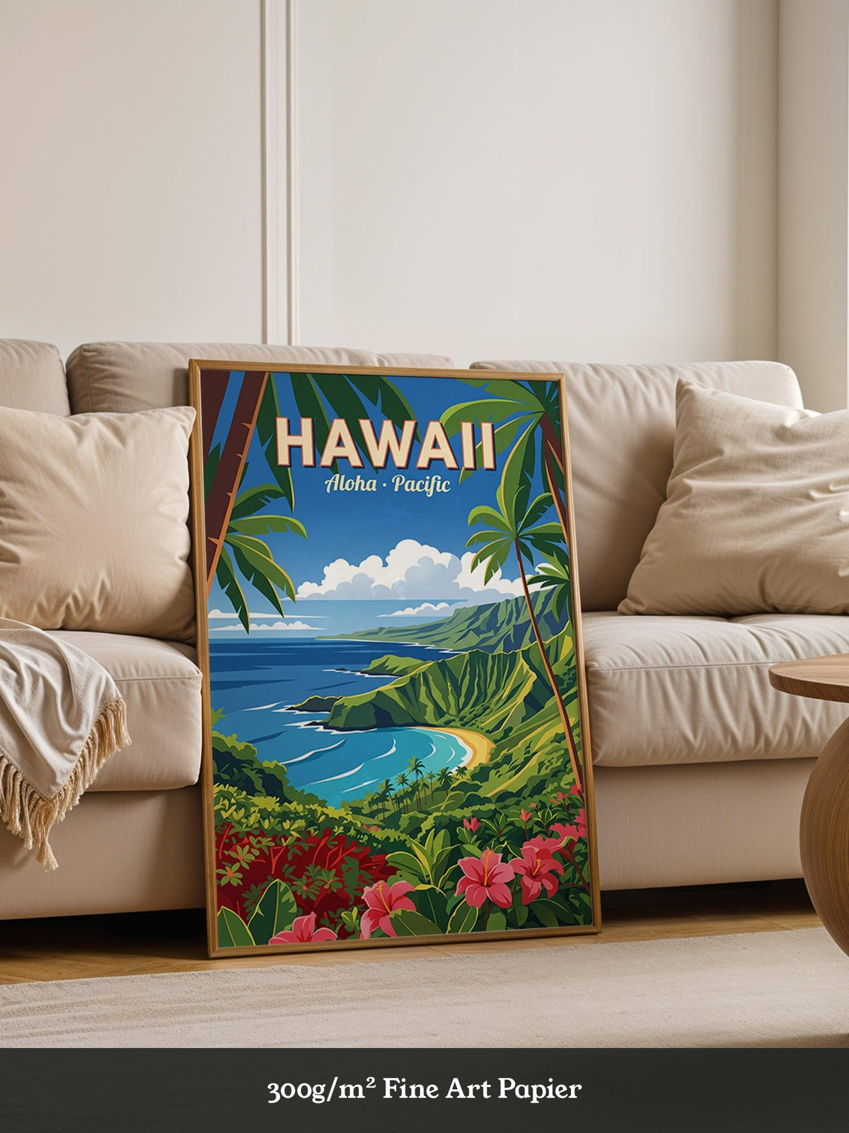 Hawaii Küste Tropische Landschaft