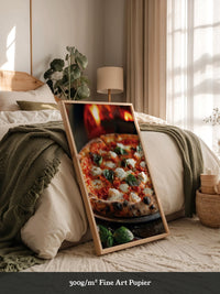 Pizza Basilikum Feuerromantik