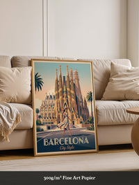 Barcelona Retro Architektur