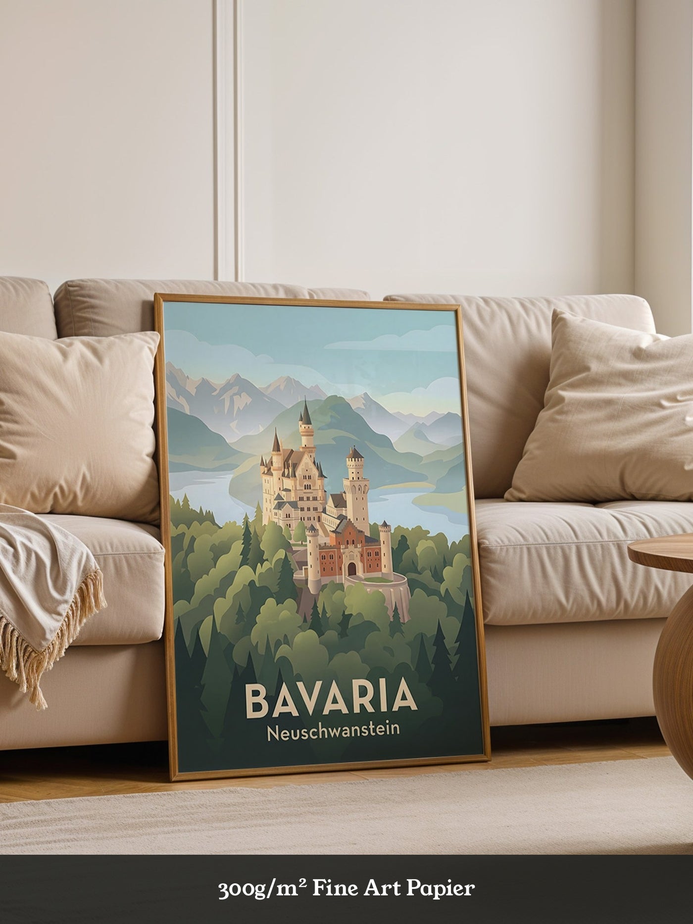 Neuschwanstein Märchenschloss Stil