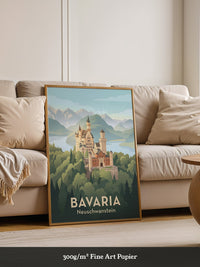 Neuschwanstein Märchenschloss Stil