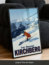 Skifahrer Alpengipfel