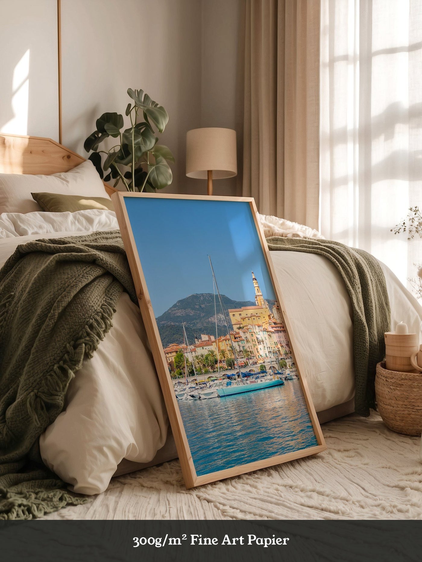 Boote Hafen Pastellfarben