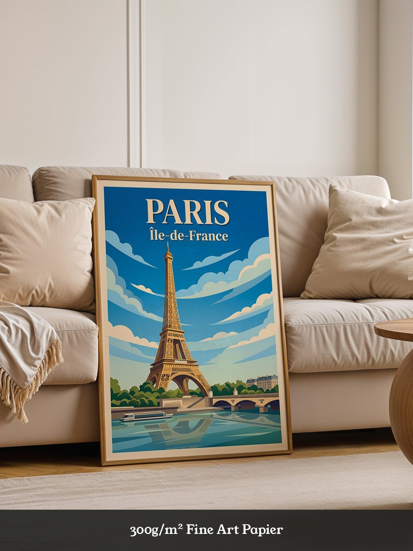 Eiffelturm Retro Himmel Paris
