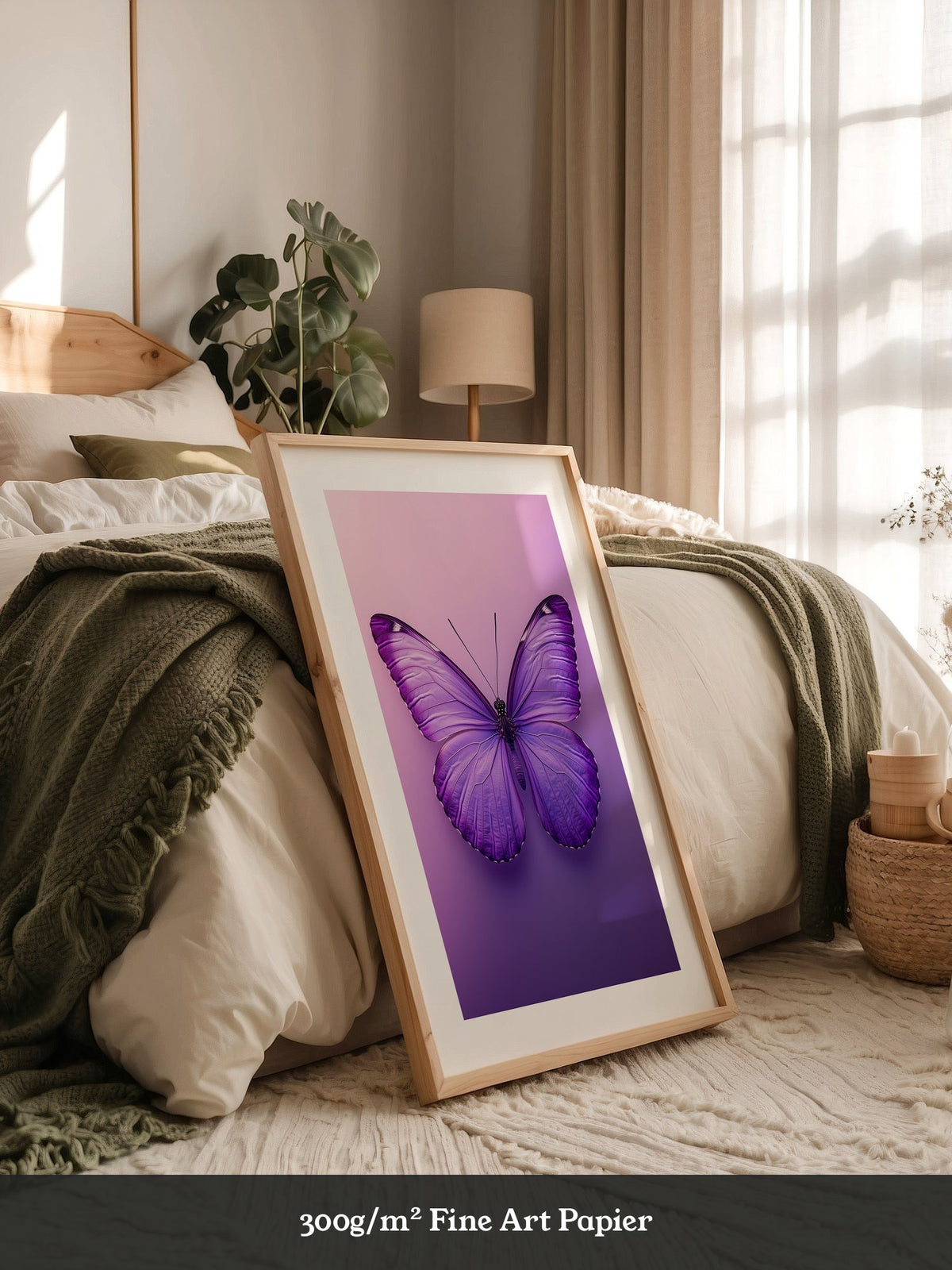 Schmetterling Lila Symmetrie