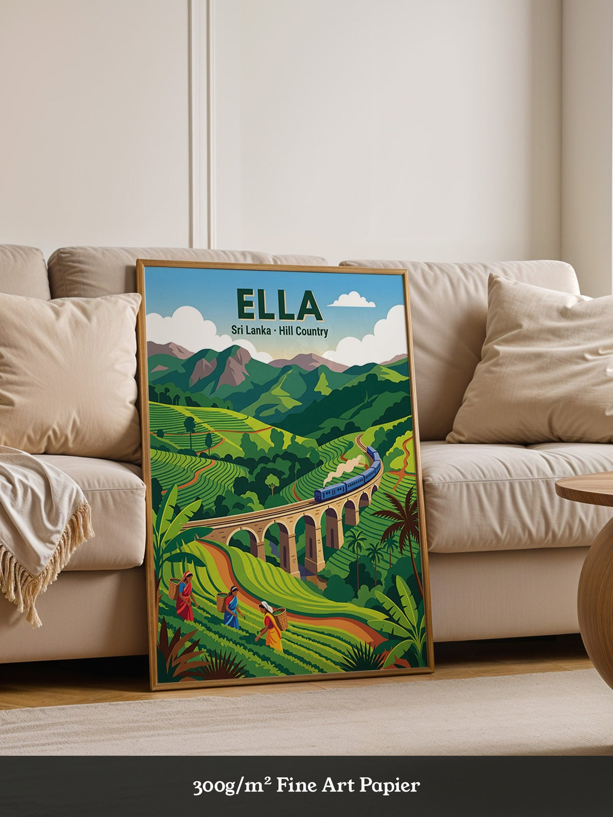 Zugbrücke Tea Hills Farbig