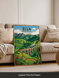 Zugbrücke Tea Hills Farbig