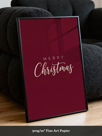 Weihnachten Gruß Rot
