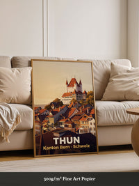 Thun Schloss Poster