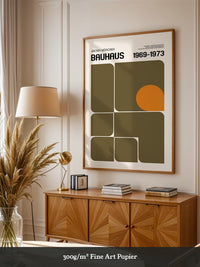 Bauhaus Geometrie Retro Rechtecke