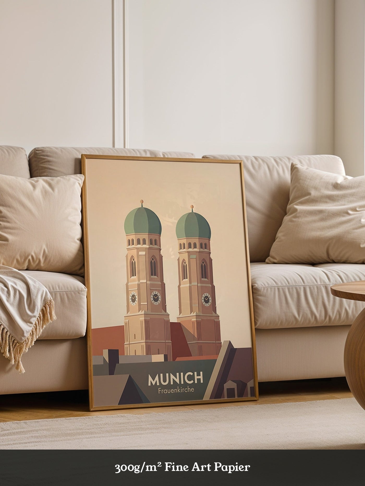 Frauenkirche München Pastellkunst