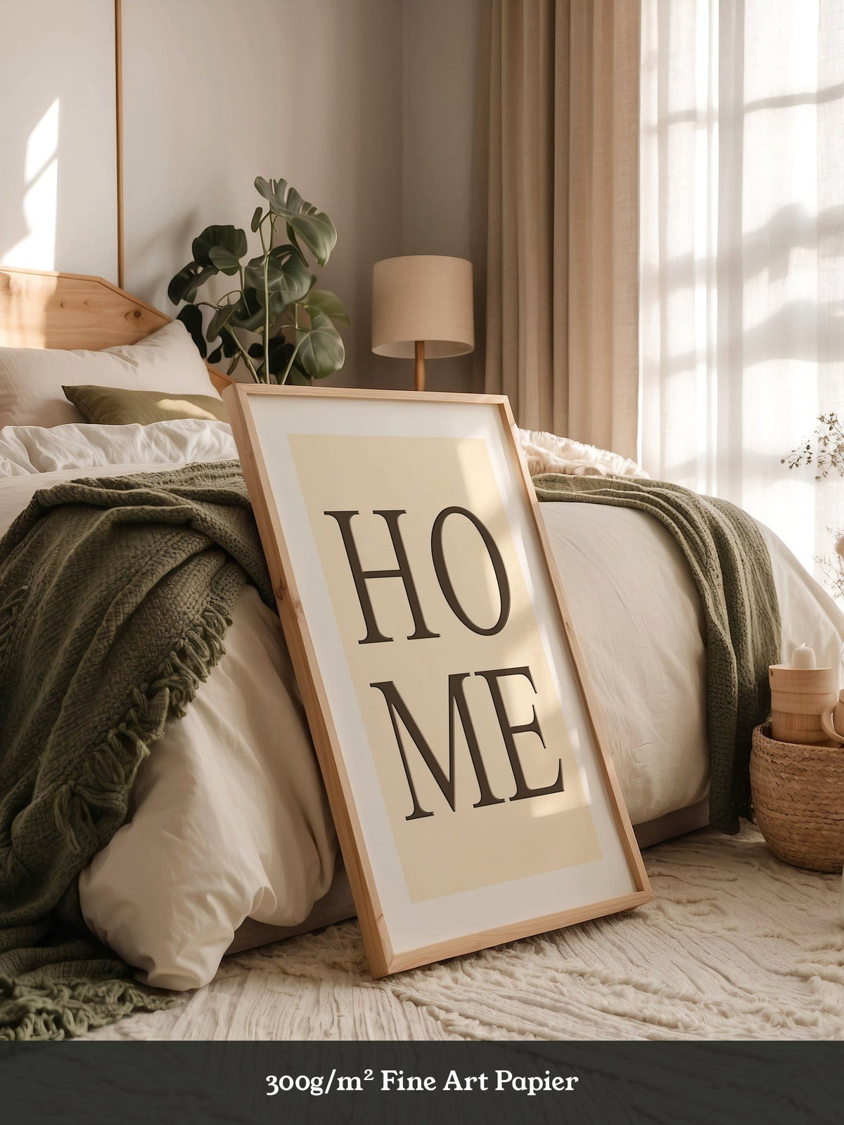 HOME Text minimalistisch