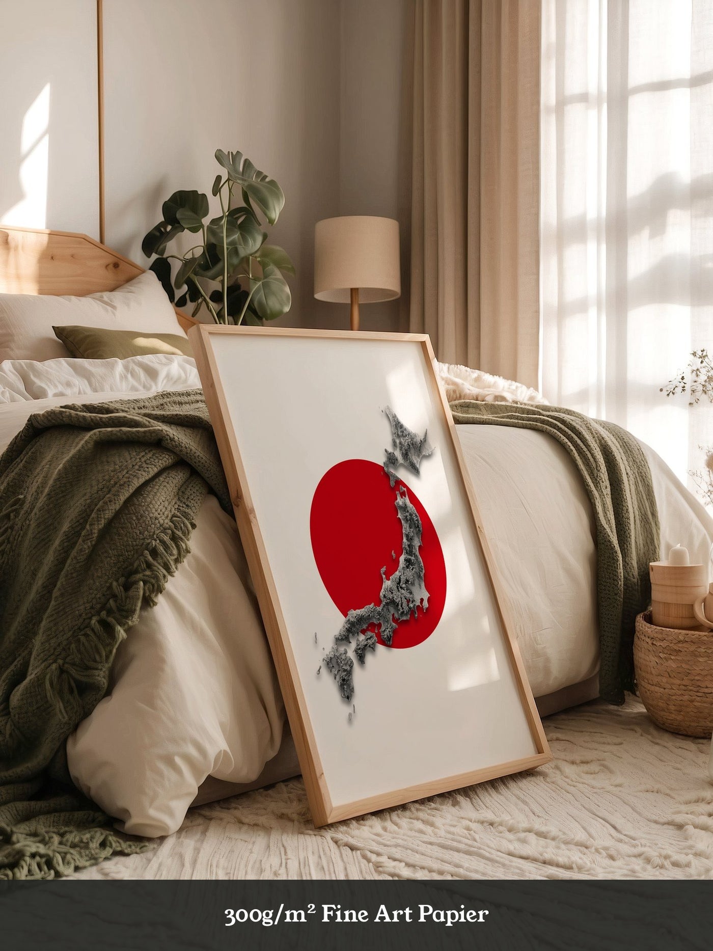 Japan Inseln Rot Kreis
